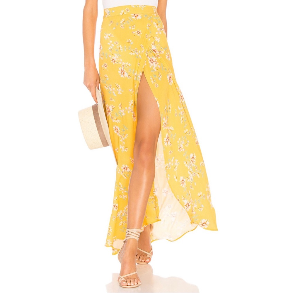 Flynn Skye Wrap It Up Skirt in Touch Of Honey
